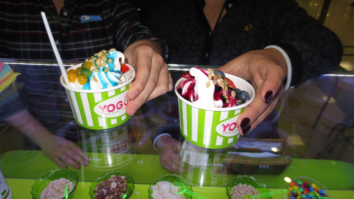 франшиза мороженое из йогурта